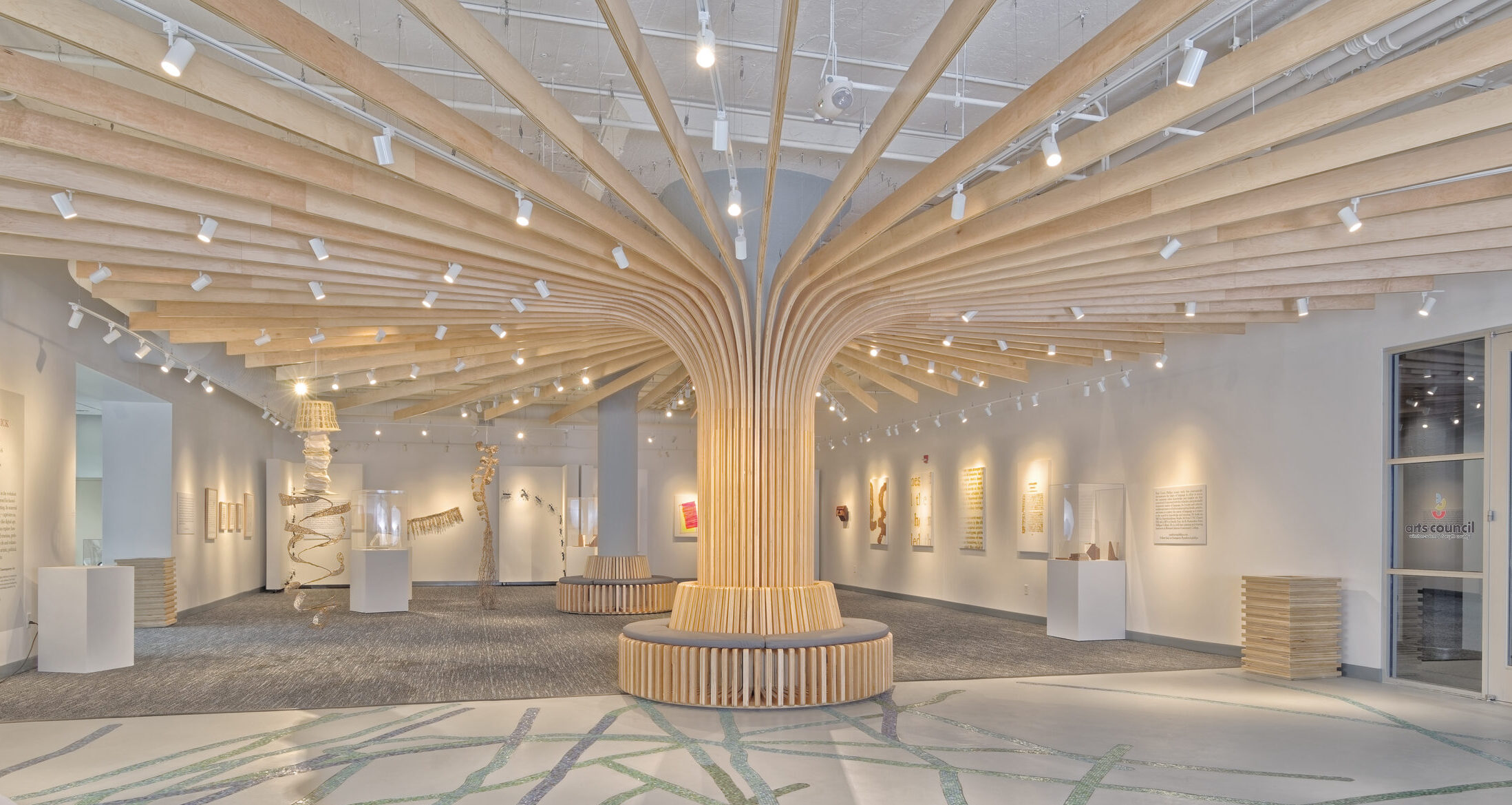 STITCH Design Shop Arts Council Interior