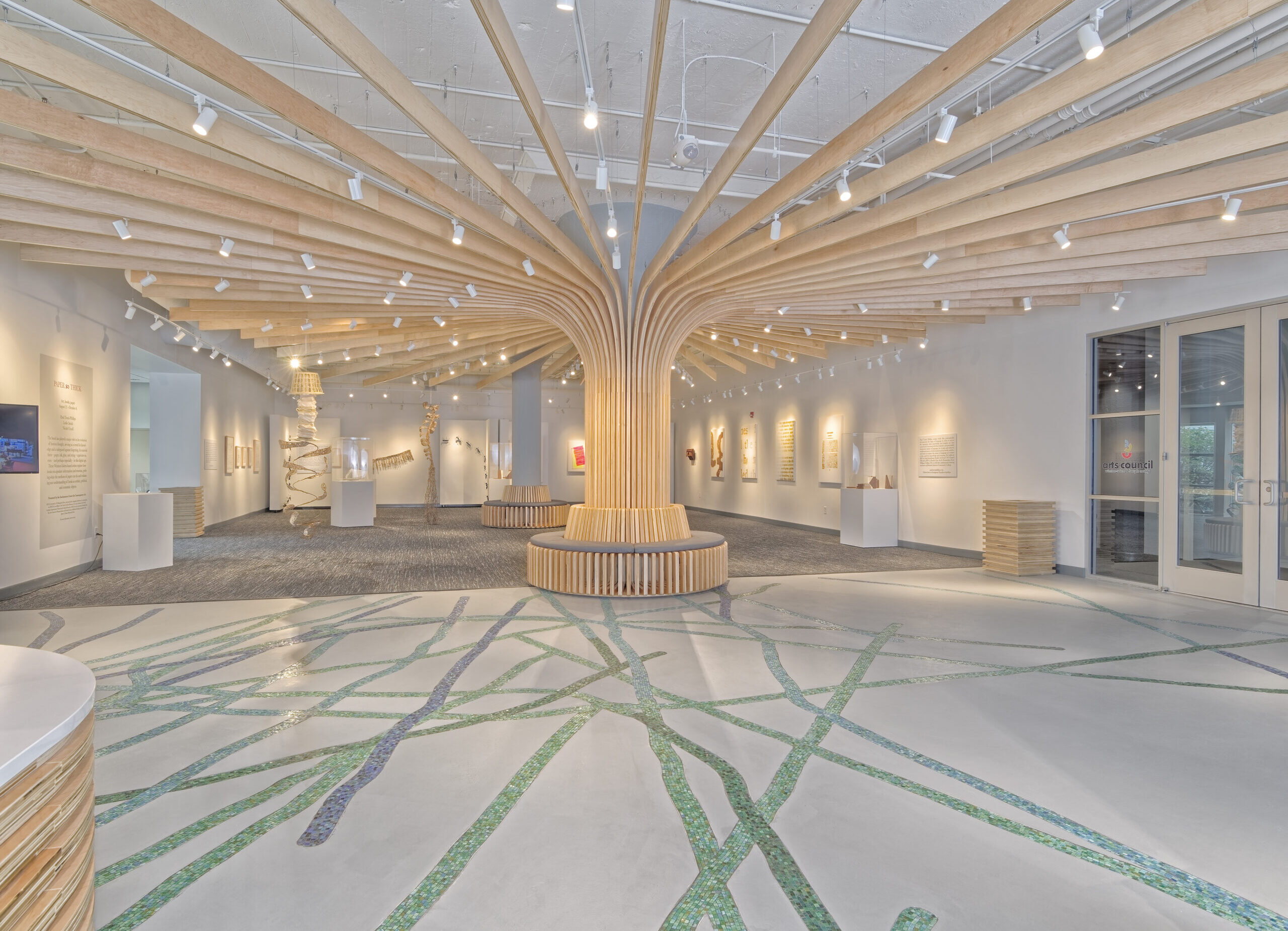 STITCH Design Shop Arts Council Interior