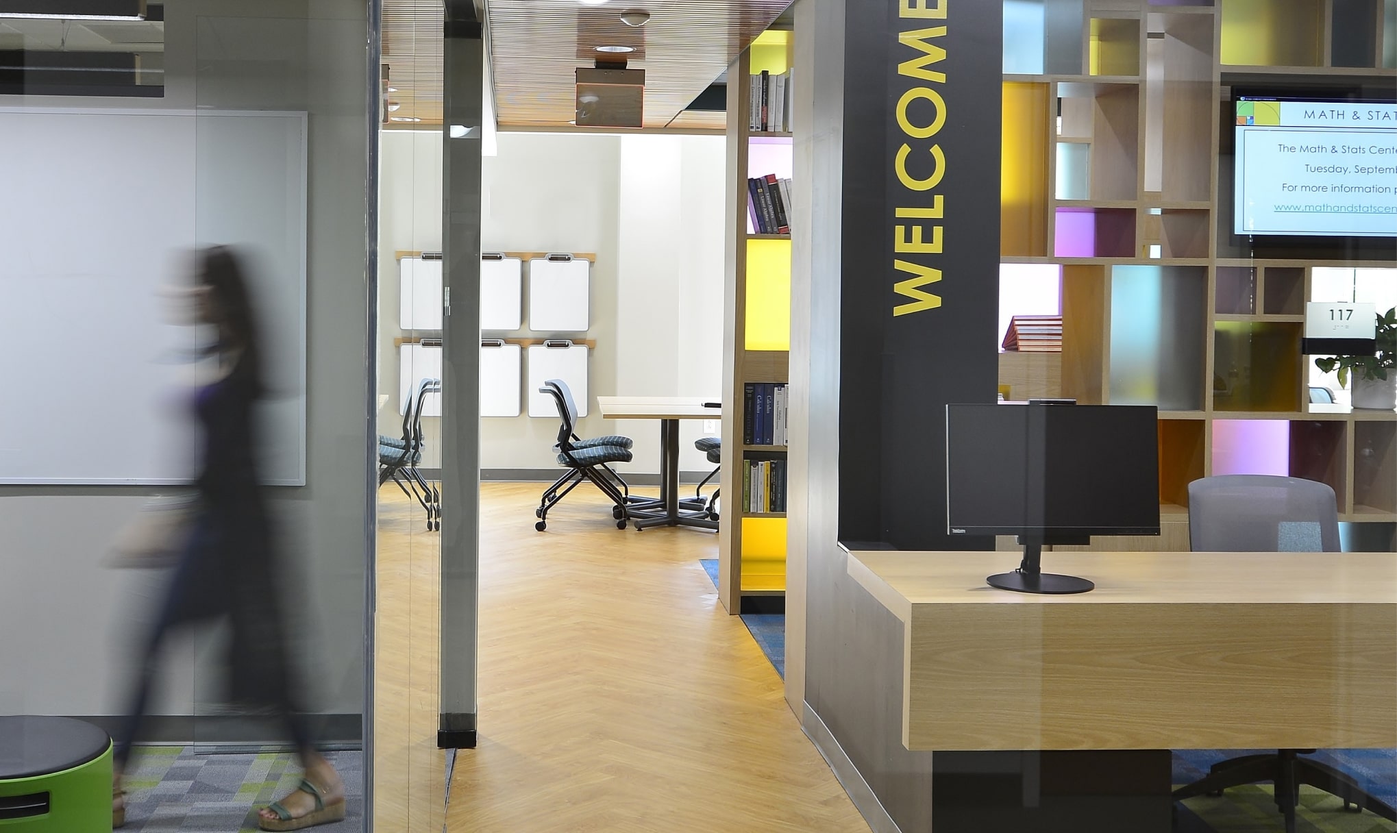 STITCH Design Shop WFU Math Interior