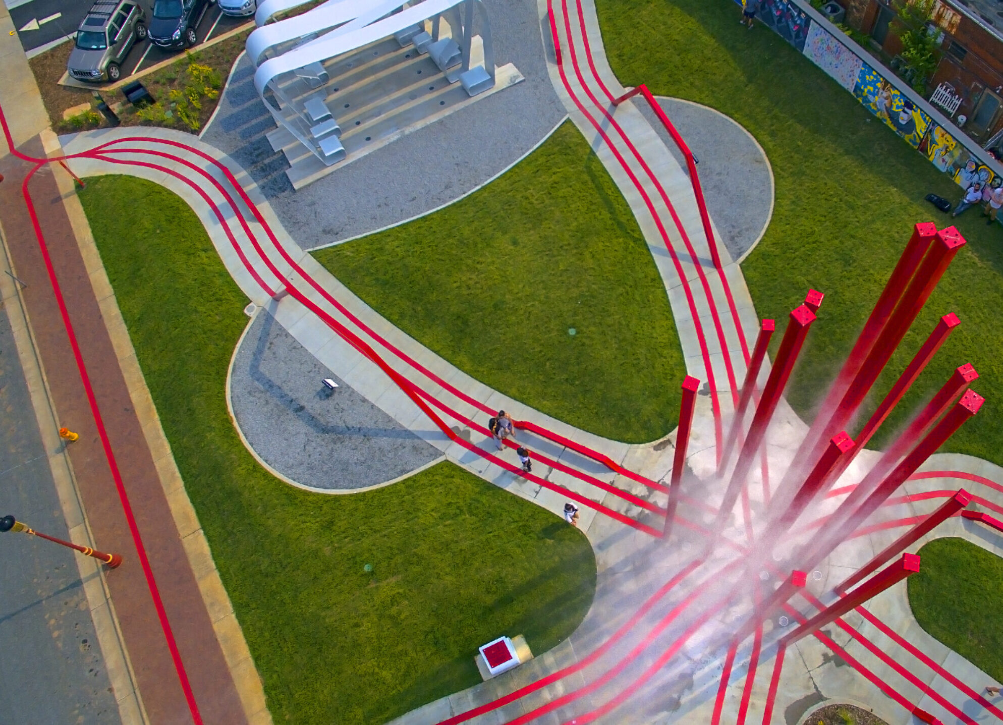 Artivity on the Green Art Park in Winston Salem