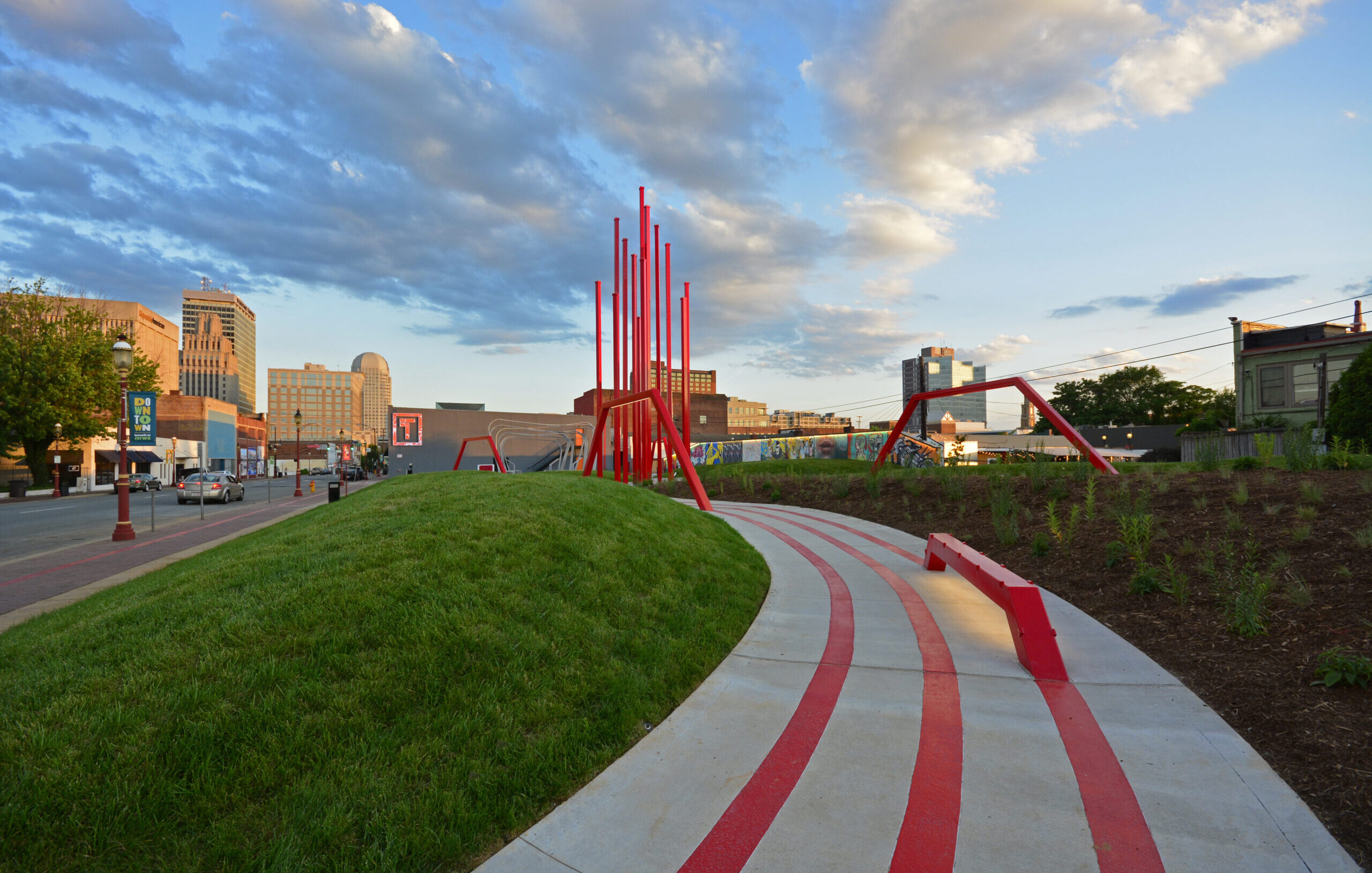 Artivity on the Green Art Park in Winston Salem