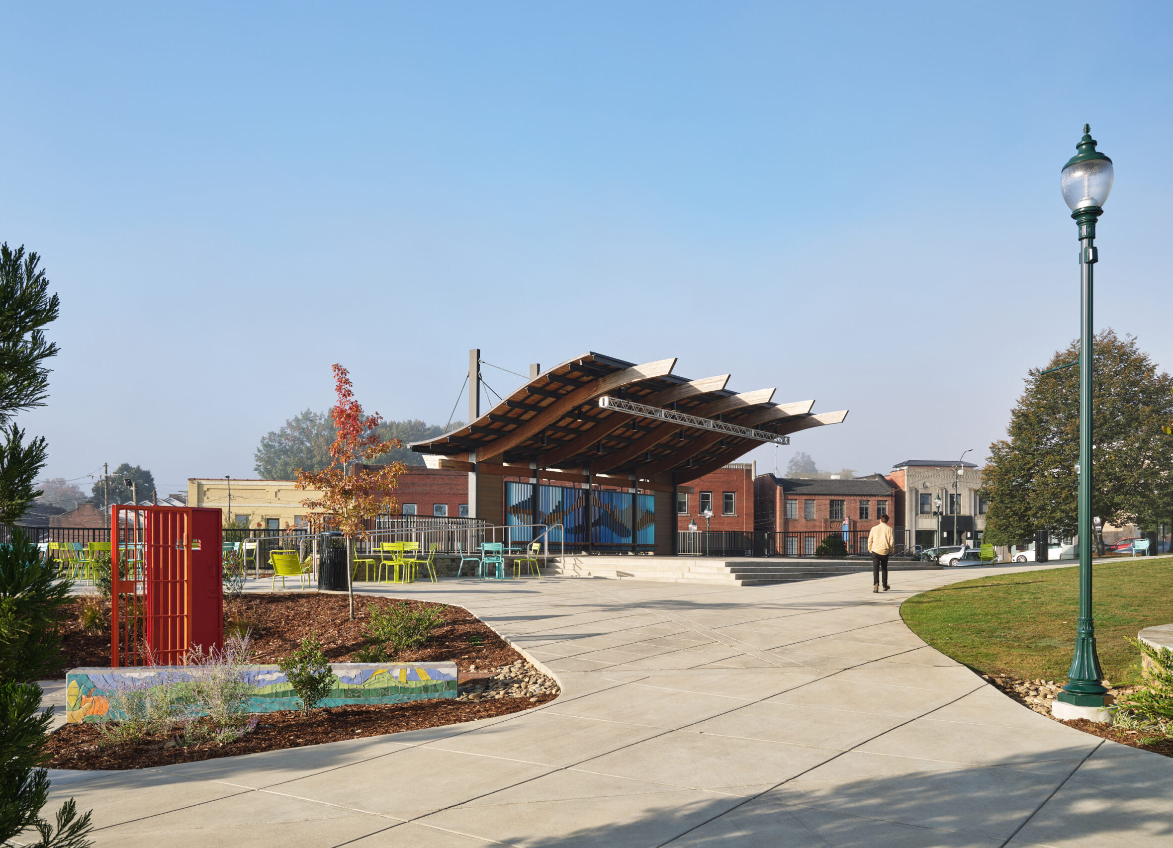 Courthouse Square in Morganton Amphitheater