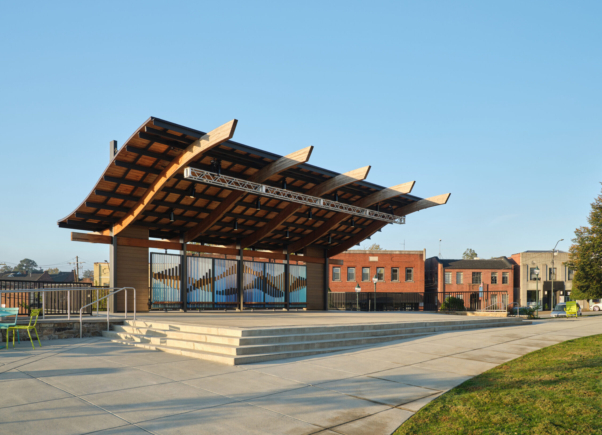 Courthouse Square in Morganton Amphitheater